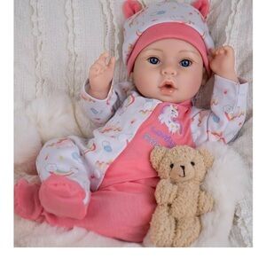 BRAND NEW 18 INCH AORI REBORN BABY GIRL DOLL